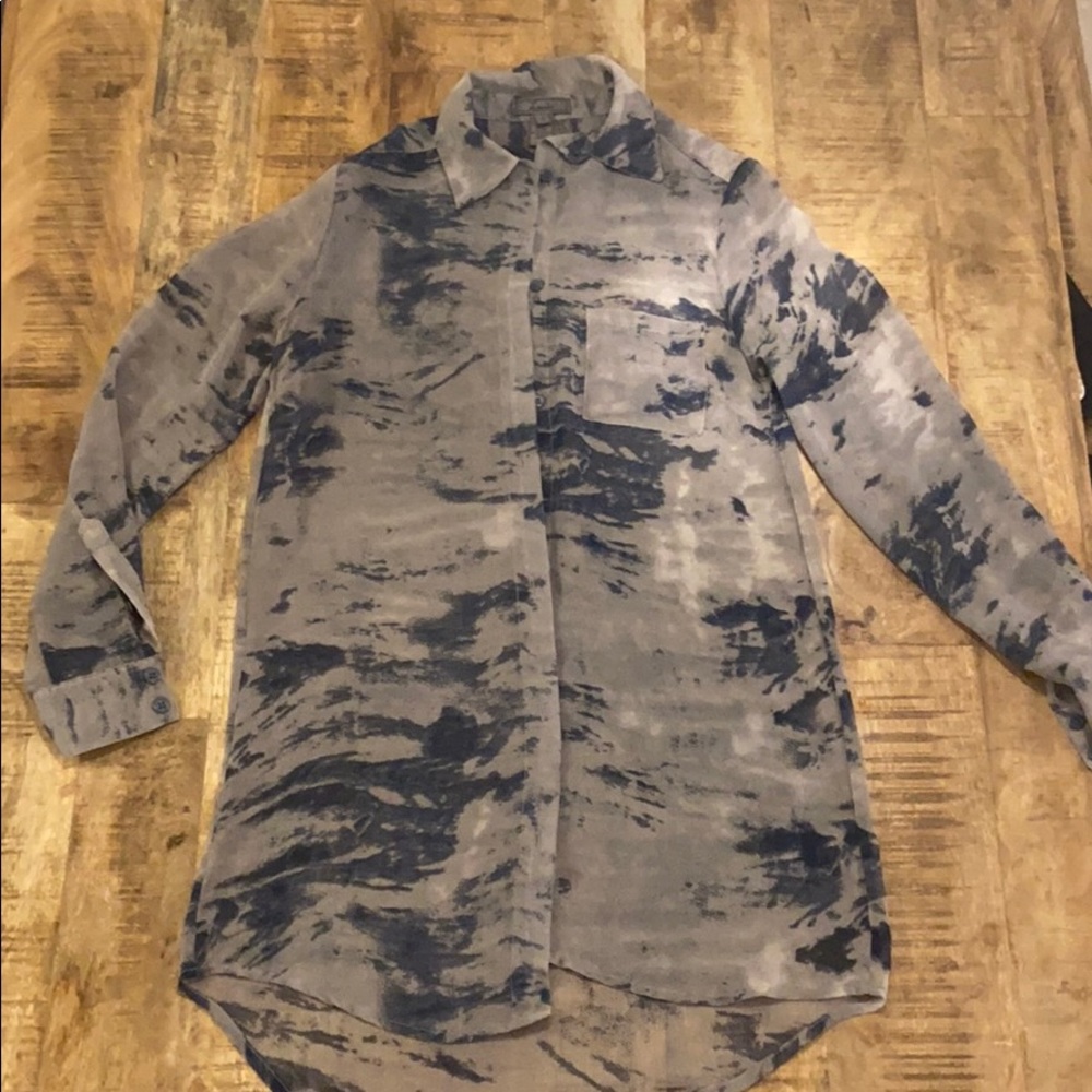 Sheer shirt